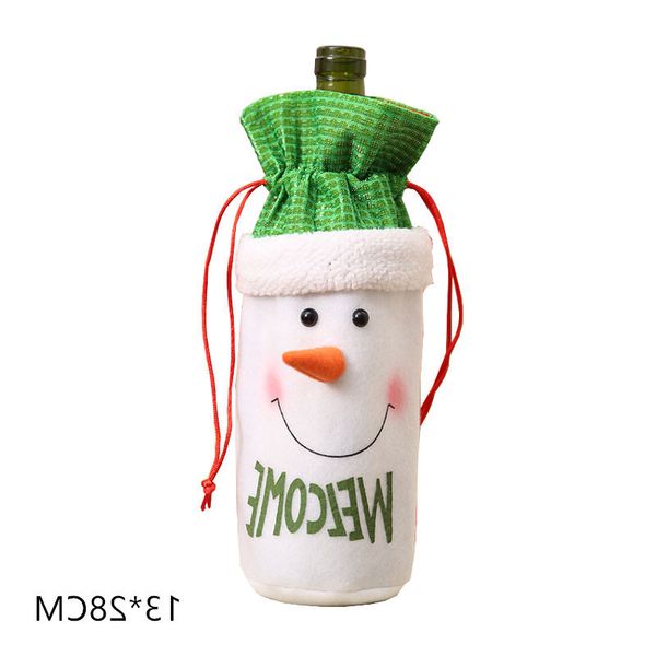 new2021 new year santa claus snowman wine bottle dust cover xmas gift noel deco christmas decorations for home dinner table decor
new2021 new year santa claus snowman wine bottle dust cover xmas gift noel deco christmas decorations for home dinner table decor