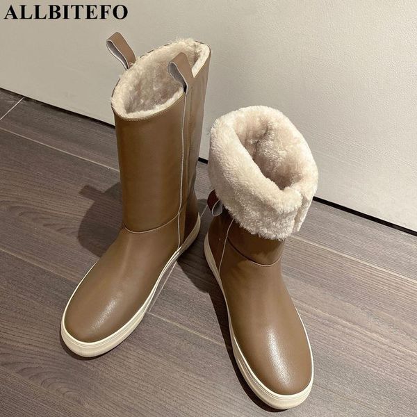 allbitefo suitable for cold siberia winter keep warm women boots genuine leather platform shoes snow boots non-slip ankle, Black
allbitefo suitable for cold siberia winter keep warm women boots genuine leather platform shoes snow boots non-slip ankle, Black