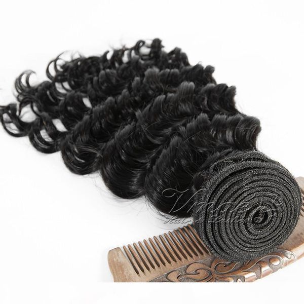 brazilian deep wave curly virgin hair brazilian human natural color hair weaves 3 bundles unprocessed virgin hair extensions, Black
brazilian deep wave curly virgin hair brazilian human natural color hair weaves 3 bundles unprocessed virgin hair extensions, Black