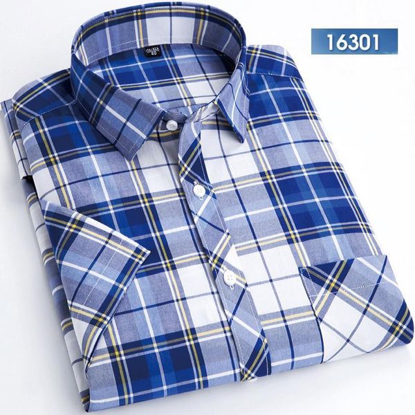 new arrival plaid shirts casual men short sleeve square collar fashion shirt chemise homme men clothing 20201, White;black
new arrival plaid shirts casual men short sleeve square collar fashion shirt chemise homme men clothing 20201, White;black