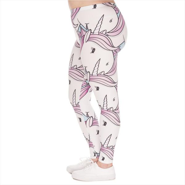 large size leggings white unicorns printed high waist leggins plus size trousers stretch pants for plump women, Black
large size leggings white unicorns printed high waist leggins plus size trousers stretch pants for plump women, Black