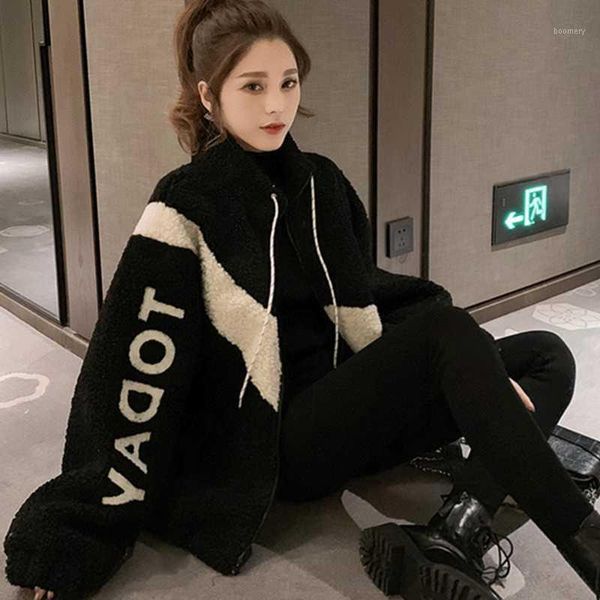 winter coat women warm fur lambswool plush coats korea fahion female outerwear clothing ladies cardigans long sleeve black jacke1
winter coat women warm fur lambswool plush coats korea fahion female outerwear clothing ladies cardigans long sleeve black jacke1