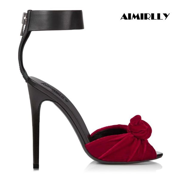 sandals women ladies open toe high heel ankle strap zip red black velvet wedding party dress shoes stilettos aimirllly
sandals women ladies open toe high heel ankle strap zip red black velvet wedding party dress shoes stilettos aimirllly