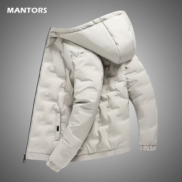 hooded down jacket men winter men's white duck down jacket coat casual thick warm overcoat winter parkas men streetwear 201119, Black 
hooded down jacket men winter men's white duck down jacket coat casual thick warm overcoat winter parkas men streetwear 201119, Black