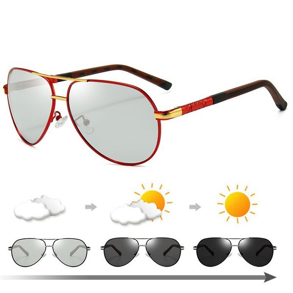 polarized intelligent automatic color change sunglasses resistance vertigo aluminium magnesium frame driving sunglass mirror, White;black
polarized intelligent automatic color change sunglasses resistance vertigo aluminium magnesium frame driving sunglass mirror, White;black