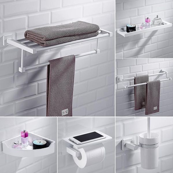 nordic white storage rack towel bar bath corner shelves robe hook wall hanging stainless steel bathroom hardware accessories set bbyvpr
nordic white storage rack towel bar bath corner shelves robe hook wall hanging stainless steel bathroom hardware accessories set bbyvpr