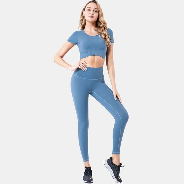 yoga outfits autumn women sets short sleeve high waist sport leggings gym set sports suit fitness shirt, White;red
yoga outfits autumn women sets short sleeve high waist sport leggings gym set sports suit fitness shirt, White;red