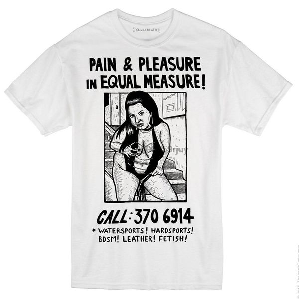 sport slow death pain & pleasure screen printed t shirt
sport slow death pain & pleasure screen printed t shirt