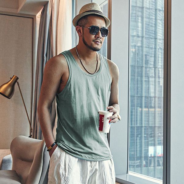 2021 the new male fashions mark sleeveless bodybuilding suits tank vest singlet sports training tankt997 d1xo, White;black
2021 the new male fashions mark sleeveless bodybuilding suits tank vest singlet sports training tankt997 d1xo, White;black