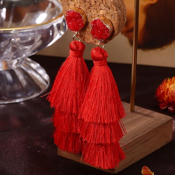 dangle & chandelier hocole 3 layered bohemian fringed crystal tassel earrings for women long drop earring statement 2021 boho jewelry, Silver
dangle & chandelier hocole 3 layered bohemian fringed crystal tassel earrings for women long drop earring statement 2021 boho jewelry, Silver