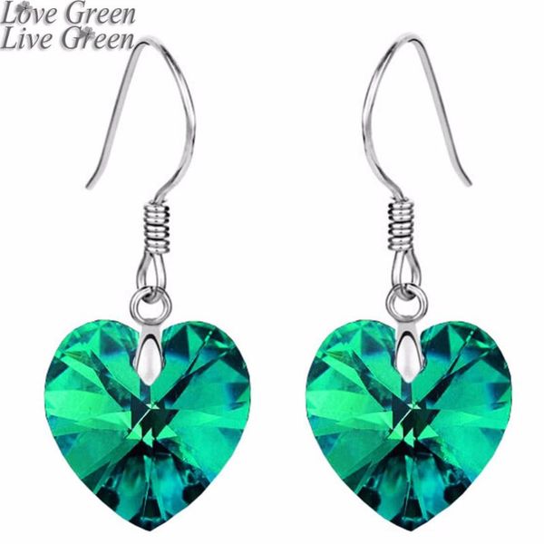 dangle & chandelier love heart brand gift design austrian crystals18k white gold drop earrings fashion jewelry women 84776, Silver
dangle & chandelier love heart brand gift design austrian crystals18k white gold drop earrings fashion jewelry women 84776, Silver