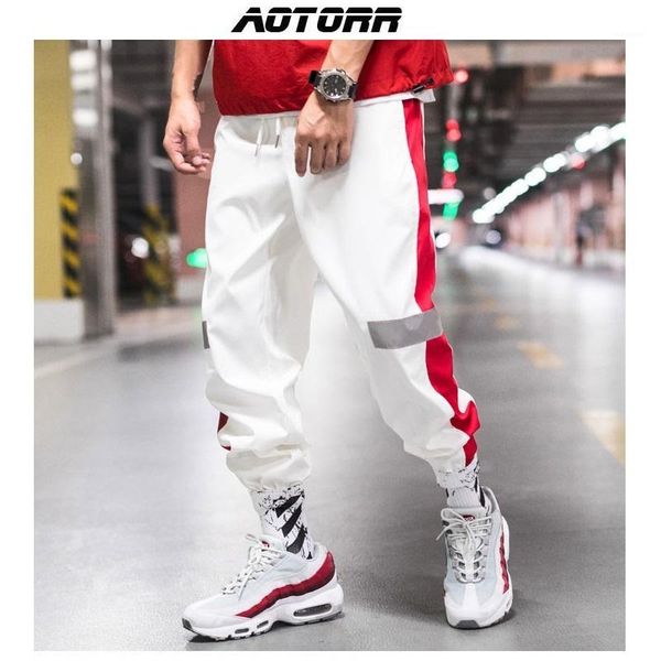 cargo pants men side stripe track jogger 2020 reflective label track harem pants homme streetwear male hip hop long trousers1, Black
cargo pants men side stripe track jogger 2020 reflective label track harem pants homme streetwear male hip hop long trousers1, Black