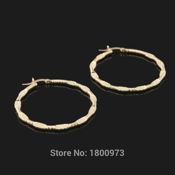 hoop & huggie classic rose gold color big circle 37mm earrings for women fashion jewelry, Golden;silver
hoop & huggie classic rose gold color big circle 37mm earrings for women fashion jewelry, Golden;silver