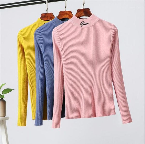 2019 new fall turtleneck sweaters women solid color long sleeve sweaters winter knitted casual pullovers qh20391, White;black
2019 new fall turtleneck sweaters women solid color long sleeve sweaters winter knitted casual pullovers qh20391, White;black