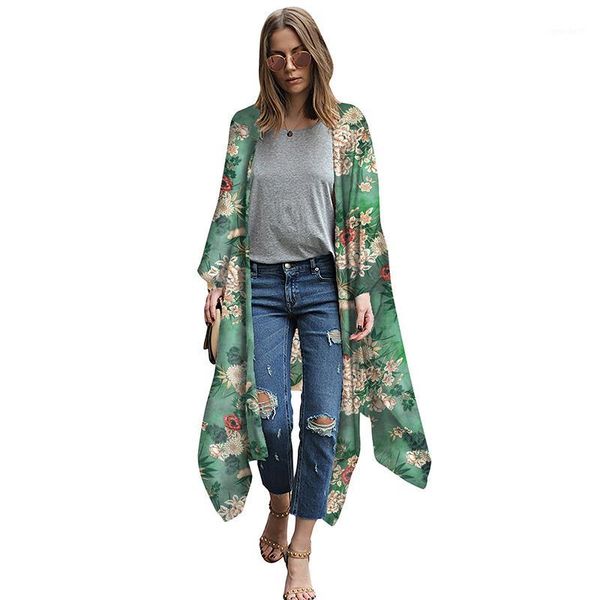 s-5xl plus size pareo women floral leopard print chiffon kimono cardigan asymmetric boho loose bikini cover up beachwear 20191, White
s-5xl plus size pareo women floral leopard print chiffon kimono cardigan asymmetric boho loose bikini cover up beachwear 20191, White