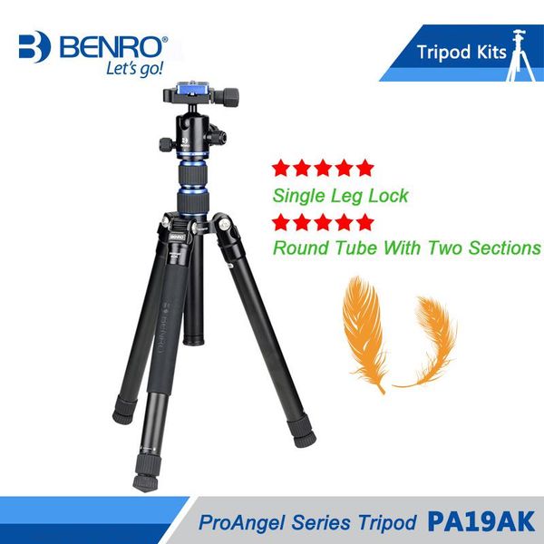 benro pa19ak tripod aluminum travel tripod kit with ballhead 5 section max loading 8kg ing
benro pa19ak tripod aluminum travel tripod kit with ballhead 5 section max loading 8kg ing