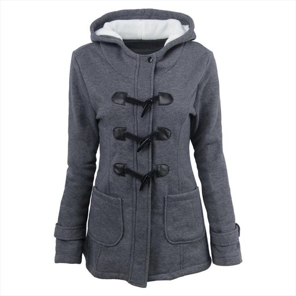 womens fleece jacket 2020 horn button cotton coat warm thick long hooded outerwear fit coats fashion autumn winter6xl, Black
womens fleece jacket 2020 horn button cotton coat warm thick long hooded outerwear fit coats fashion autumn winter6xl, Black