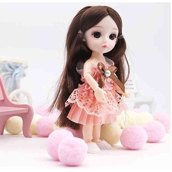 new bjd 16cm 13 movable joint 1/12 makeup fashion casual skirt clothing doll accessories play house toys for girls gift
new bjd 16cm 13 movable joint 1/12 makeup fashion casual skirt clothing doll accessories play house toys for girls gift