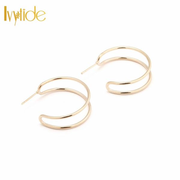 lvytide double hoop earrings spiral earrings simple minimal jewelry earring for women gift for her arete, Golden;silver
lvytide double hoop earrings spiral earrings simple minimal jewelry earring for women gift for her arete, Golden;silver