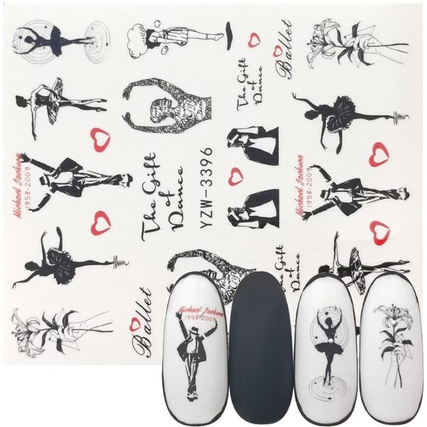 100 sheet/lot fashion girl nail art charm diy watermark decals nail art sticker new polish foil slider decoration accessories, Black
100 sheet/lot fashion girl nail art charm diy watermark decals nail art sticker new polish foil slider decoration accessories, Black