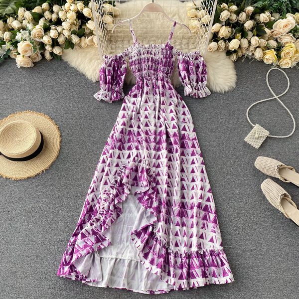 2021 new sloppy, slobbery female dress puff line long summer off the shoulder strap dressed 78my, Black;gray
2021 new sloppy, slobbery female dress puff line long summer off the shoulder strap dressed 78my, Black;gray