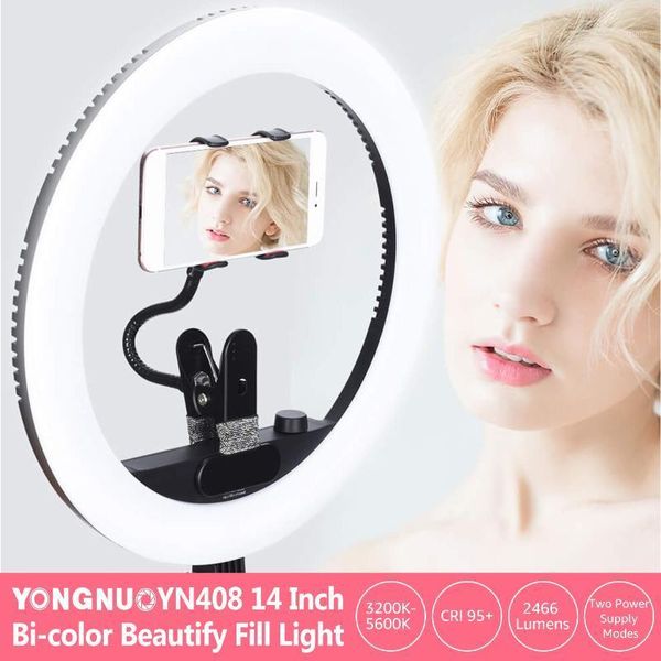 flash heads yongnuo yn408 14" 3200k-5600k led ring video light dimmable pography fill 24w cri 95+ with phone stand for smartphone1
flash heads yongnuo yn408 14" 3200k-5600k led ring video light dimmable pography fill 24w cri 95+ with phone stand for smartphone1