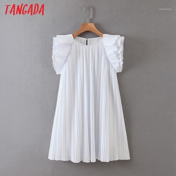 casual dresses tangada fashion women solid pleated summer dress short sleeve ladies vintage mini vestidos sl5261, Black;gray
casual dresses tangada fashion women solid pleated summer dress short sleeve ladies vintage mini vestidos sl5261, Black;gray