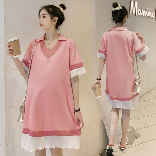 maternity dresses 1669# clothes summer fashionable short sleeve easy matching loose stylish dress for pregnant women mom dress1, White
maternity dresses 1669# clothes summer fashionable short sleeve easy matching loose stylish dress for pregnant women mom dress1, White
