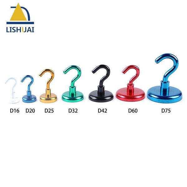 hooks & rails lishuai powerful magnetic ndfeb suction magnet pot rare earth hanger for refrigerator kitchen door
hooks & rails lishuai powerful magnetic ndfeb suction magnet pot rare earth hanger for refrigerator kitchen door