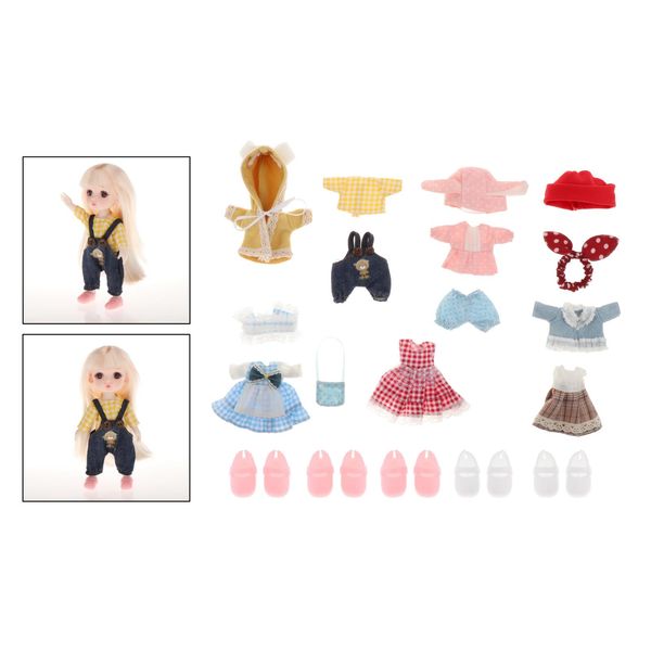 5pcs handmade lovely baby doll clothes dress outfits costumes with dolls shoes for 16cm doll cloth girl christmas birthday gift for little
5pcs handmade lovely baby doll clothes dress outfits costumes with dolls shoes for 16cm doll cloth girl christmas birthday gift for little