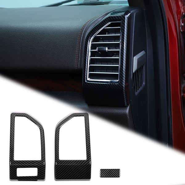 carbon fiber inner dashboard air outlet vent cover frame for ford f150 2015 up abs interior accessories
carbon fiber inner dashboard air outlet vent cover frame for ford f150 2015 up abs interior accessories