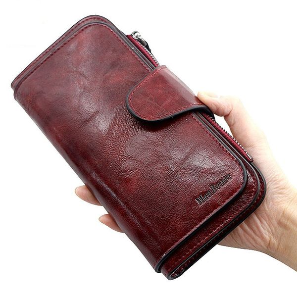 womens wallet made of leather wallets three fold vintage women purses mobile phone purse female coin purse carteira feminina, Red;black
womens wallet made of leather wallets three fold vintage women purses mobile phone purse female coin purse carteira feminina, Red;black