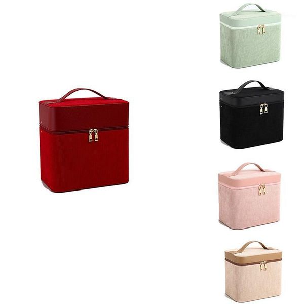 cosmetic bags & cases asds-cosmetic case makeup bag travel storage suitcase single open with box1