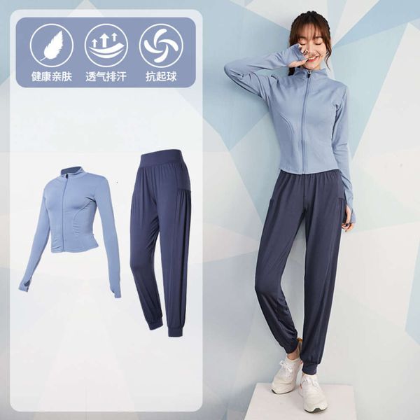 winter fitns long women's fall and sve running beginner's fast dry slim sportswear two piece et yoga suit, Gray
winter fitns long women's fall and sve running beginner's fast dry slim sportswear two piece et yoga suit, Gray