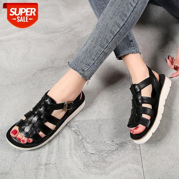 aiyuqi women sandals new 2020 summer genuine leather sandals women non-slip casual for flat beach #jk8y, Black
aiyuqi women sandals new 2020 summer genuine leather sandals women non-slip casual for flat beach #jk8y, Black