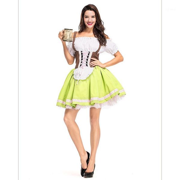 theme costume sladuo oktoberfest beer girl maid wench germany bavarian off shoulder fancy dress dirndl for women1, Black;red
theme costume sladuo oktoberfest beer girl maid wench germany bavarian off shoulder fancy dress dirndl for women1, Black;red