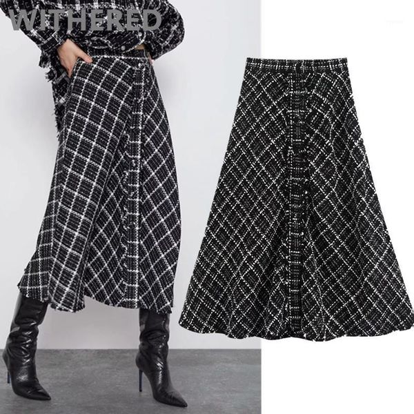 dave&di spring england vintage office lady simple high waist plaid midi skirt women faldas mujer moda 2020 long skirts womens1, Black
dave&di spring england vintage office lady simple high waist plaid midi skirt women faldas mujer moda 2020 long skirts womens1, Black