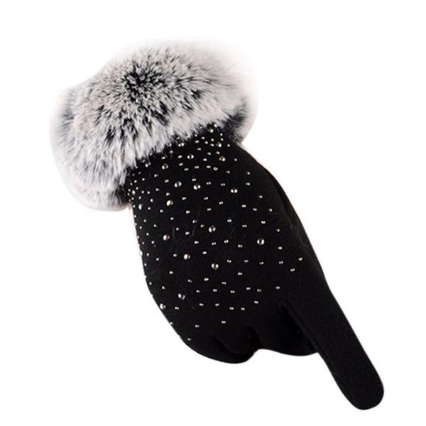 new fashion women winter gloves touchscreen cute warm mitts full finger mittens women outdoor sport femal sqcenn, Black
new fashion women winter gloves touchscreen cute warm mitts full finger mittens women outdoor sport femal sqcenn, Black