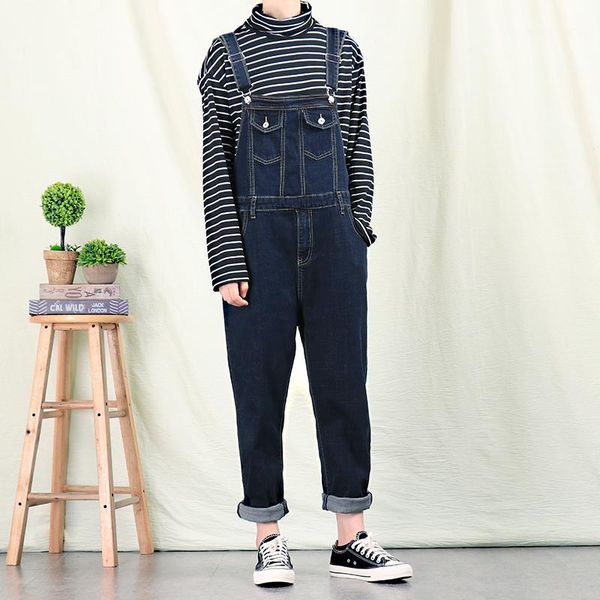 men's jeans british retro slim denim bib men's korean version of the wild suspenders casual suspenders1, Blue
men's jeans british retro slim denim bib men's korean version of the wild suspenders casual suspenders1, Blue