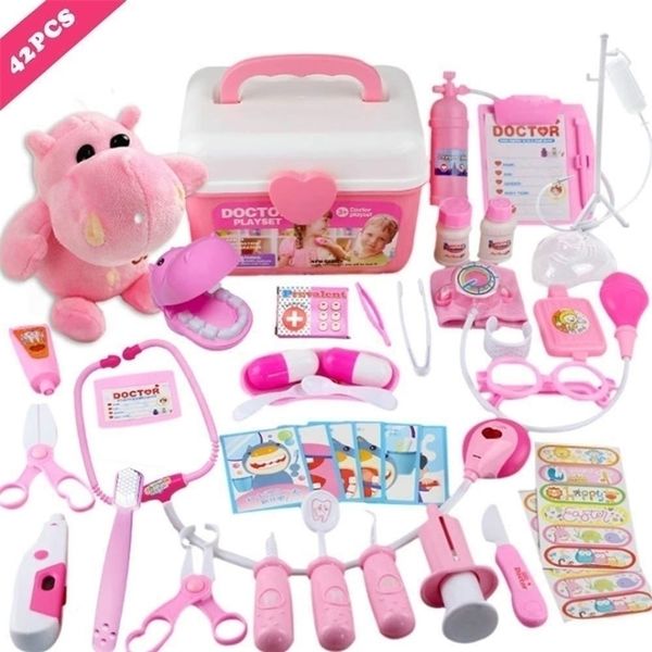 42 pcs examine & treat pet vet play set, children's medical toy set, animal & people play sets,kids doctor kit kids-pretend play y20042
42 pcs examine & treat pet vet play set, children's medical toy set, animal & people play sets,kids doctor kit kids-pretend play y20042