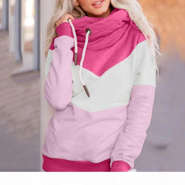 women sweatshirts autumn winter hoodies long sleeve hoody ladies turtleneck patchwork hooded sweatshirt female outwear #106, Black
women sweatshirts autumn winter hoodies long sleeve hoody ladies turtleneck patchwork hooded sweatshirt female outwear #106, Black