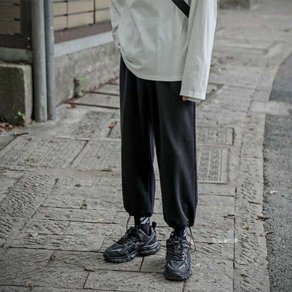 fashion black jogging pants men streetwear 2020 lace up pockets casual loose sweatpants trousers solid plus size pantalon homme
fashion black jogging pants men streetwear 2020 lace up pockets casual loose sweatpants trousers solid plus size pantalon homme