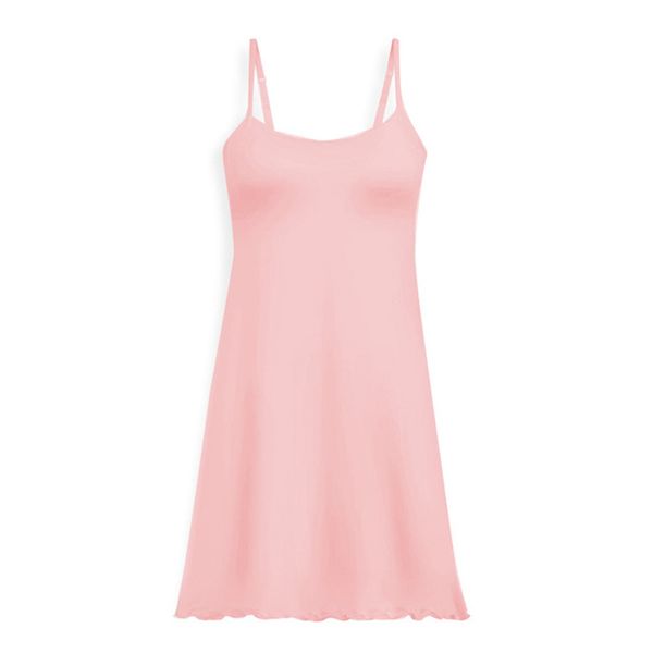 2021 new women's nightgown solid lingerie women o-neck strap nightdress chest pad push up underwear sleepwear nighty homewear 9zhy, Black;red
2021 new women's nightgown solid lingerie women o-neck strap nightdress chest pad push up underwear sleepwear nighty homewear 9zhy, Black;red