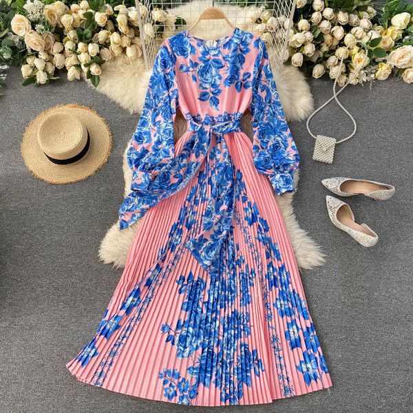 2021 new singiny female retro print puff neck lace up line to autumn fashion streetwear long dress tfxz, Black;gray
2021 new singiny female retro print puff neck lace up line to autumn fashion streetwear long dress tfxz, Black;gray