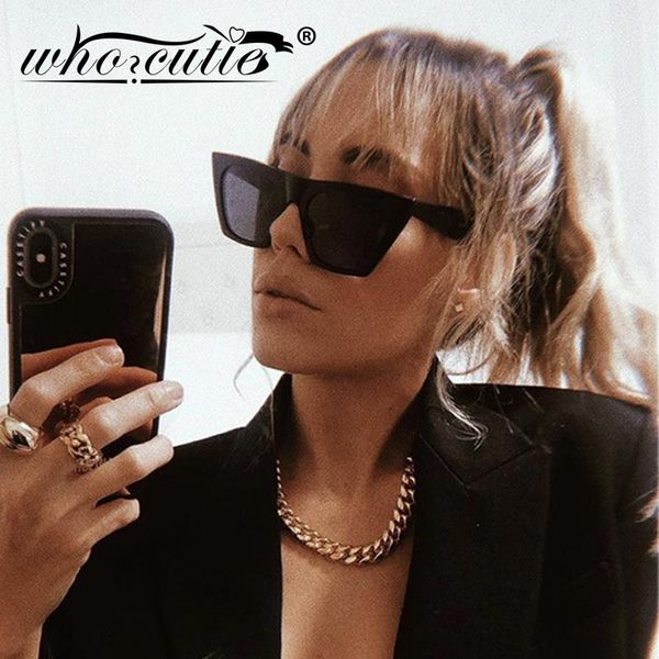 sunglasses vintage square cat eye women 2021 brand design tortoise shell black frame trendy oversized sun glasses shades s432, White;black
sunglasses vintage square cat eye women 2021 brand design tortoise shell black frame trendy oversized sun glasses shades s432, White;black
