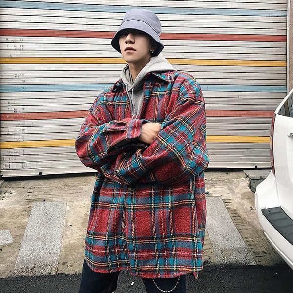 moneymorem men's trench coats men streetwear plaid wool 2021 mens harajuku vintage korean style jackets male hip hop windbreaker1, Tan;black
moneymorem men's trench coats men streetwear plaid wool 2021 mens harajuku vintage korean style jackets male hip hop windbreaker1, Tan;black