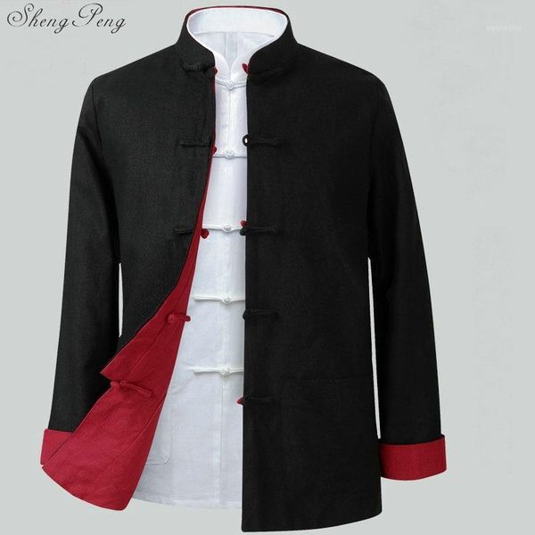 oriental mens clothing uniform chinese traditional men clothing mens chinese jackets online store v7781, Red