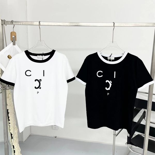 spring and summer new correct version ce arc capsule series sports college style printing women's color contrast short, White
spring and summer new correct version ce arc capsule series sports college style printing women's color contrast short, White