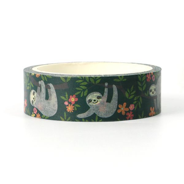 sloth 1x cute design washi tape animal diy planner masking tapes school office supplies
sloth 1x cute design washi tape animal diy planner masking tapes school office supplies