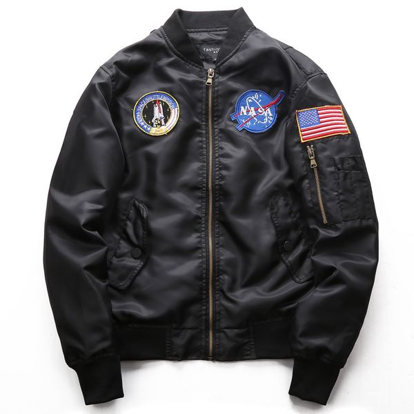 2020 foreign trade spring plus-size men's sport european and american casual jacket air force one uniform baseball jacket, Black;brown
2020 foreign trade spring plus-size men's sport european and american casual jacket air force one uniform baseball jacket, Black;brown